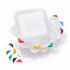 Araven Polypropylene Airtight Square Container, 4.2QT, 6PK 11852